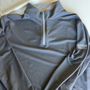 Peter Millar custom Espolòn Tequila Gray Quarter-Zip Pullover